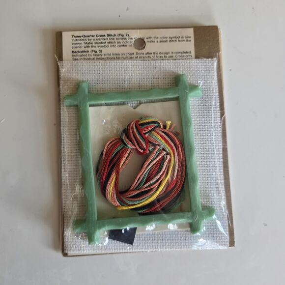 Vintage Cross Stitch Lot Of 4 Noahs Ark Angel Beach Mixed Brand - Picture 3 of 9